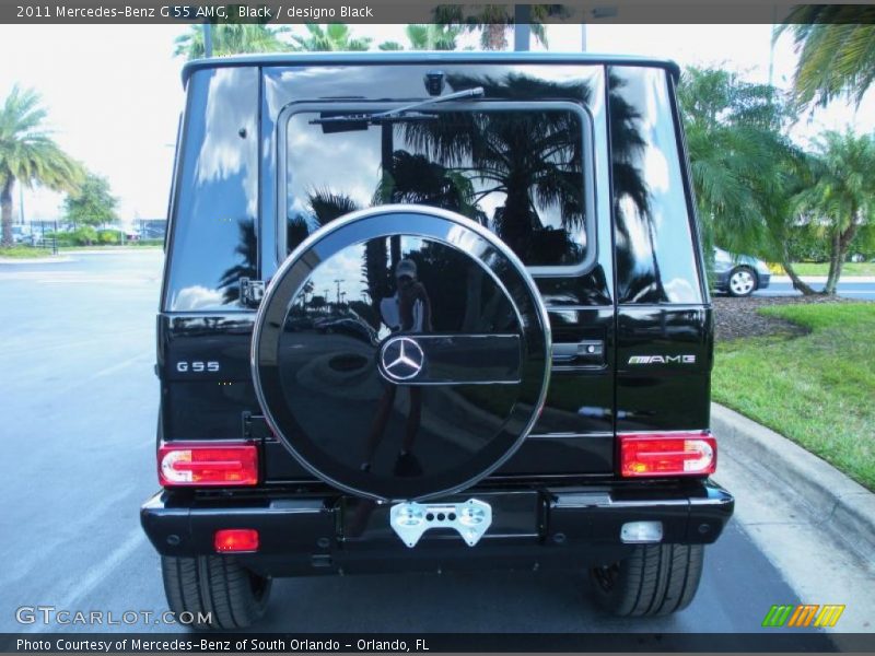 Black / designo Black 2011 Mercedes-Benz G 55 AMG