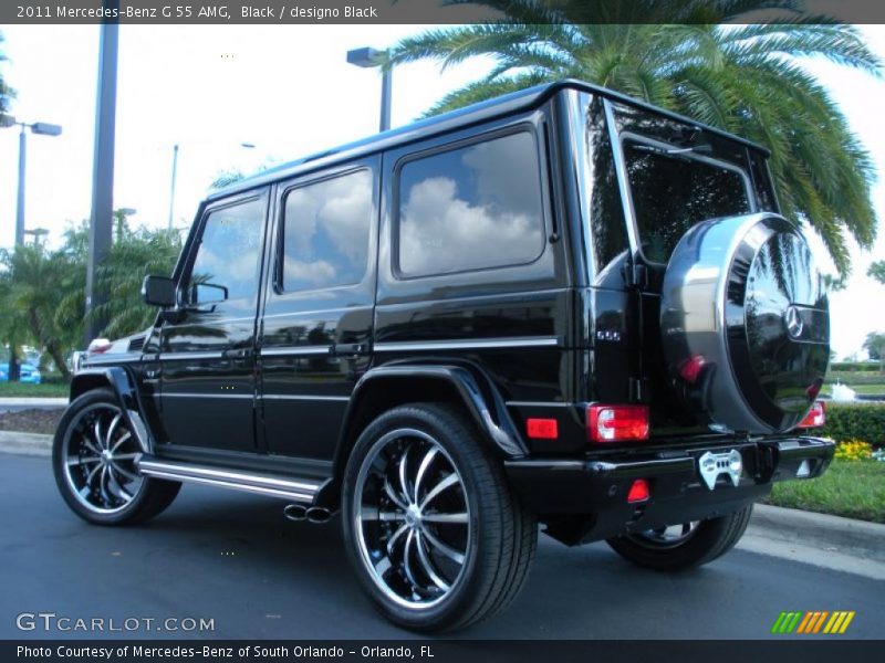 Black / designo Black 2011 Mercedes-Benz G 55 AMG