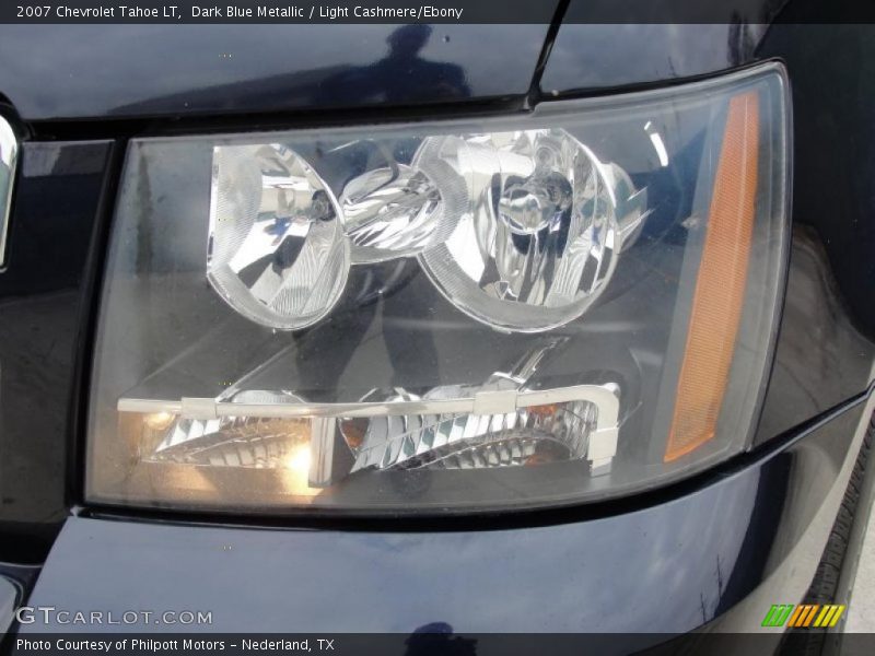 Dark Blue Metallic / Light Cashmere/Ebony 2007 Chevrolet Tahoe LT