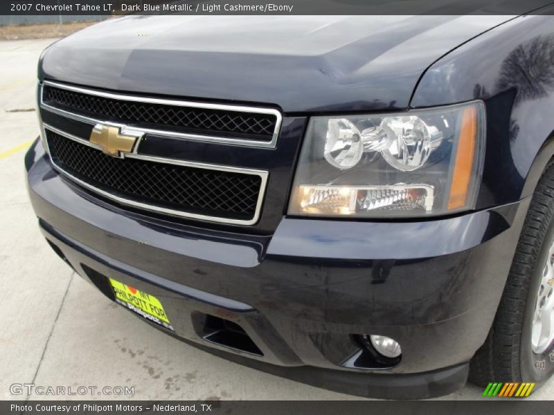 Dark Blue Metallic / Light Cashmere/Ebony 2007 Chevrolet Tahoe LT