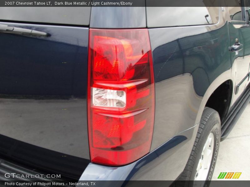 Dark Blue Metallic / Light Cashmere/Ebony 2007 Chevrolet Tahoe LT