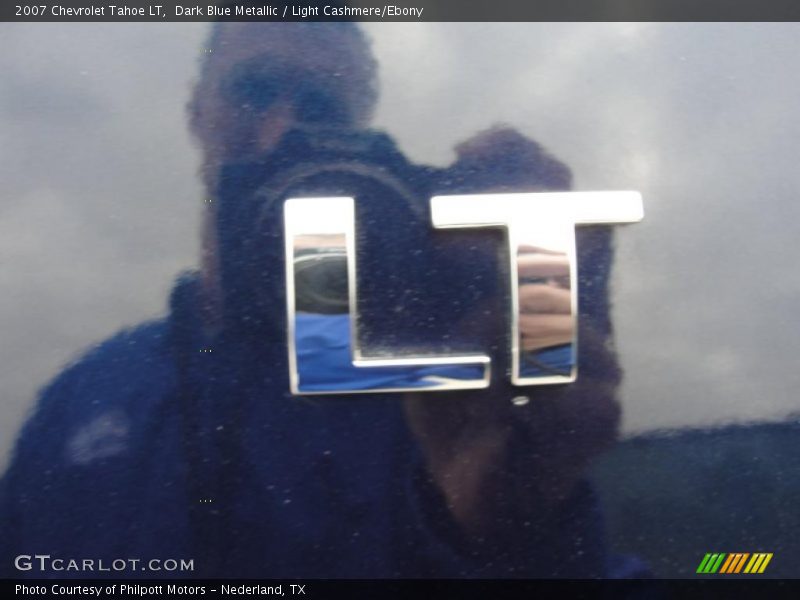 Dark Blue Metallic / Light Cashmere/Ebony 2007 Chevrolet Tahoe LT