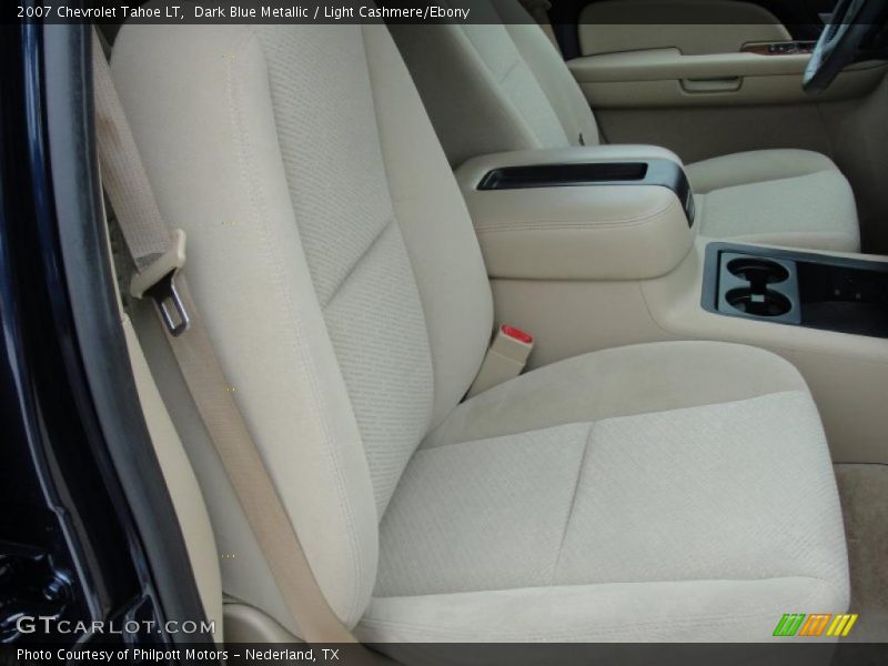Dark Blue Metallic / Light Cashmere/Ebony 2007 Chevrolet Tahoe LT