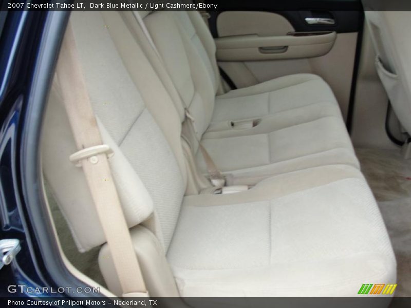 Dark Blue Metallic / Light Cashmere/Ebony 2007 Chevrolet Tahoe LT