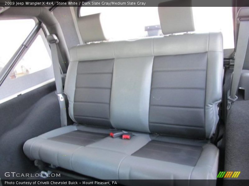 Stone White / Dark Slate Gray/Medium Slate Gray 2009 Jeep Wrangler X 4x4