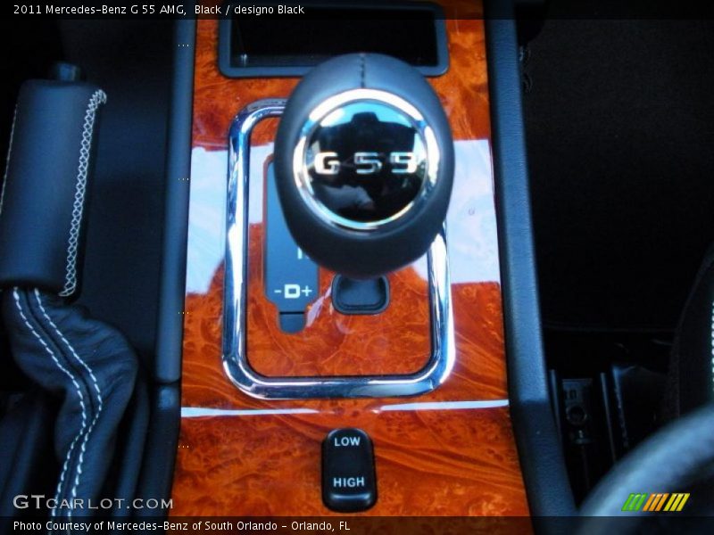  2011 G 55 AMG 5 Speed AMG Automatic Shifter