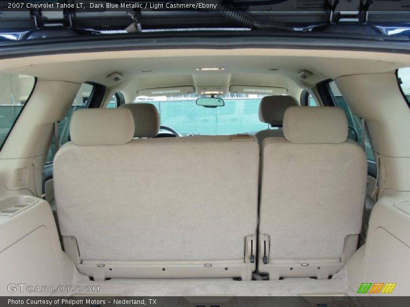 Dark Blue Metallic / Light Cashmere/Ebony 2007 Chevrolet Tahoe LT