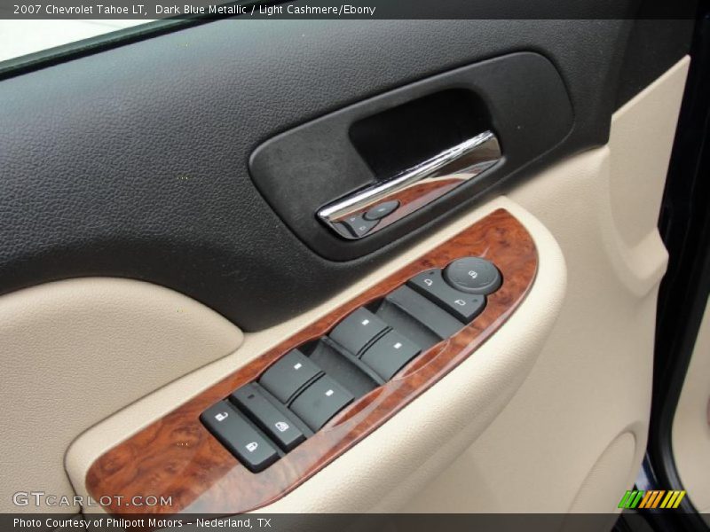Dark Blue Metallic / Light Cashmere/Ebony 2007 Chevrolet Tahoe LT