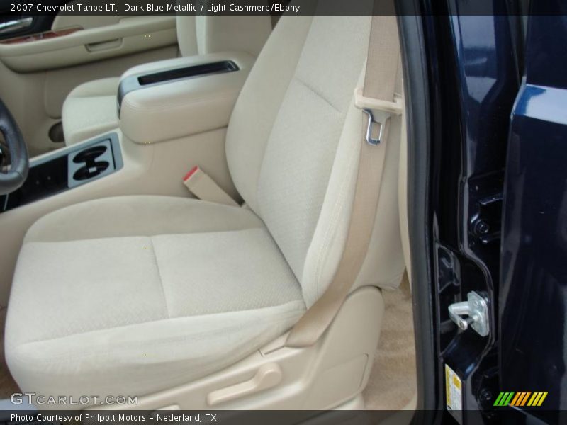 Dark Blue Metallic / Light Cashmere/Ebony 2007 Chevrolet Tahoe LT