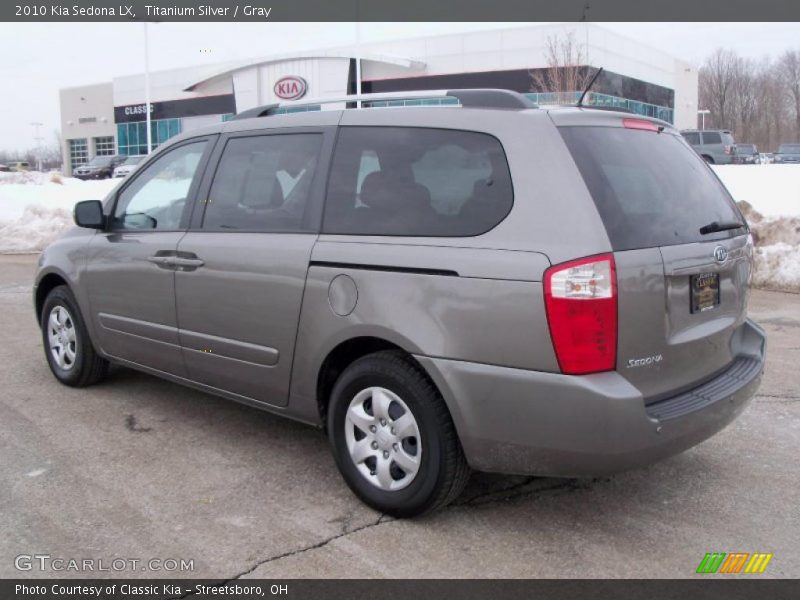 Titanium Silver / Gray 2010 Kia Sedona LX