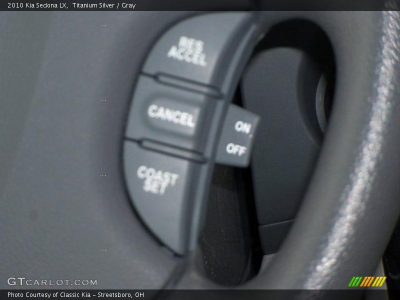 Titanium Silver / Gray 2010 Kia Sedona LX