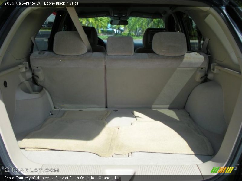 Ebony Black / Beige 2006 Kia Sorento LX