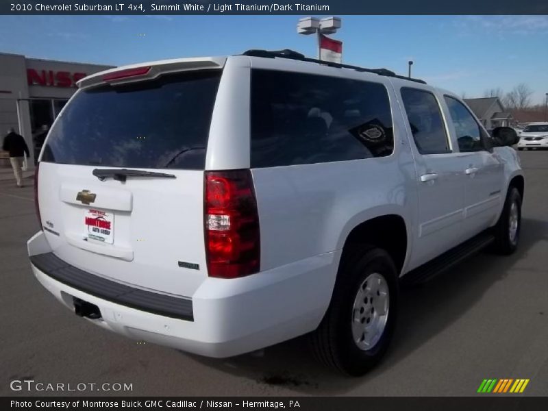 Summit White / Light Titanium/Dark Titanium 2010 Chevrolet Suburban LT 4x4