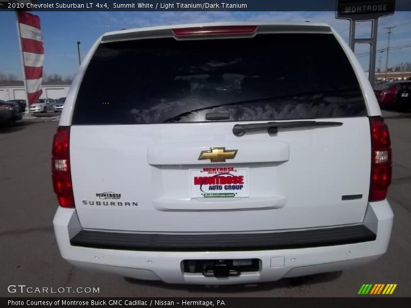Summit White / Light Titanium/Dark Titanium 2010 Chevrolet Suburban LT 4x4