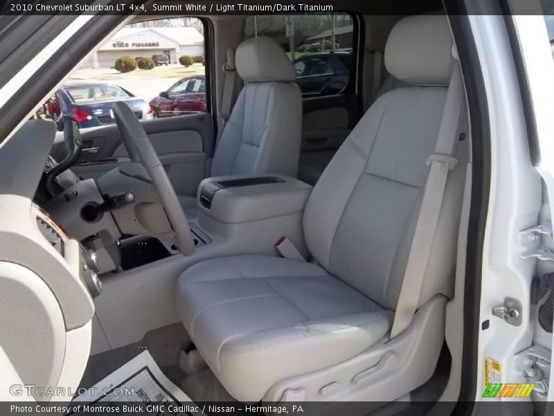 Summit White / Light Titanium/Dark Titanium 2010 Chevrolet Suburban LT 4x4