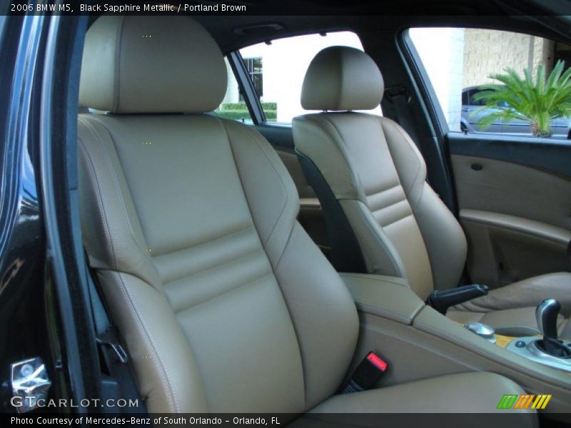  2006 M5  Portland Brown Interior