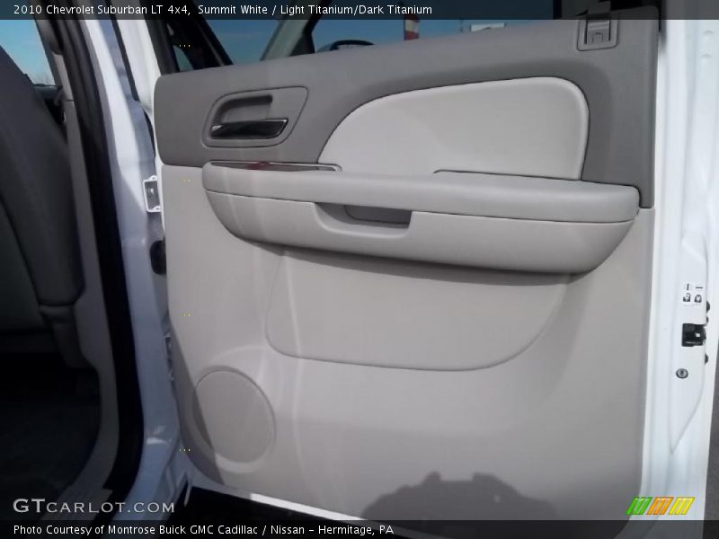 Summit White / Light Titanium/Dark Titanium 2010 Chevrolet Suburban LT 4x4
