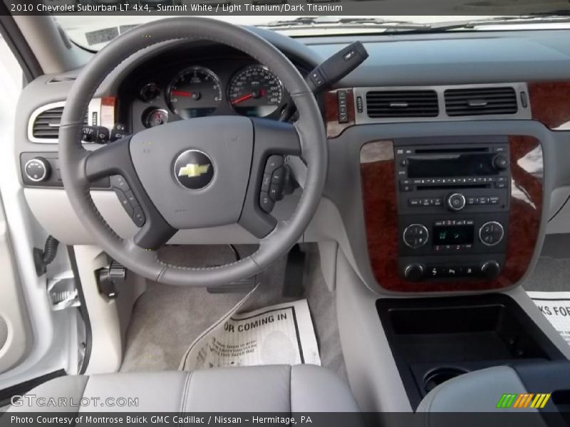 Summit White / Light Titanium/Dark Titanium 2010 Chevrolet Suburban LT 4x4