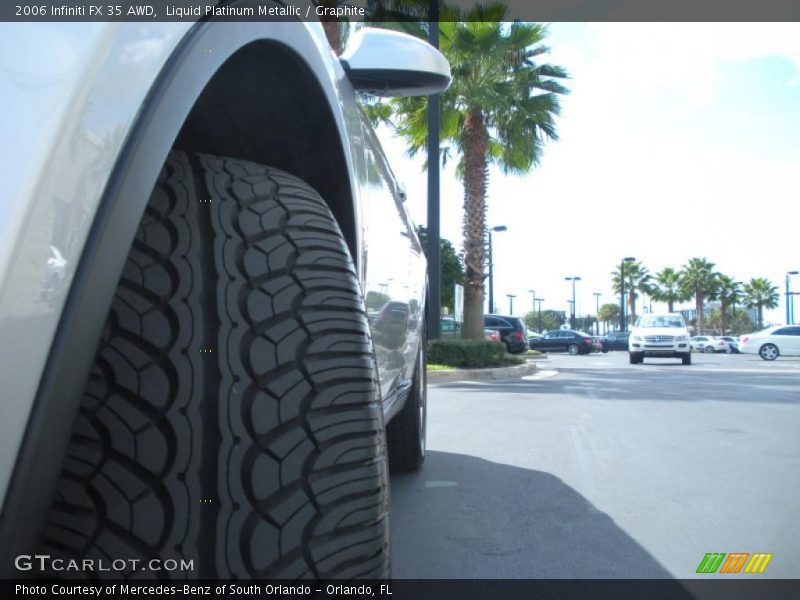 Liquid Platinum Metallic / Graphite 2006 Infiniti FX 35 AWD