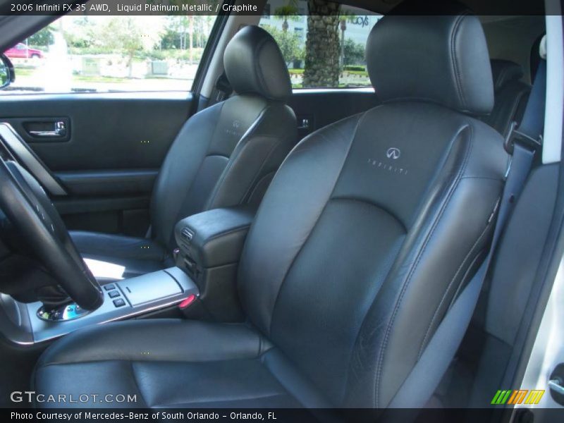 Liquid Platinum Metallic / Graphite 2006 Infiniti FX 35 AWD