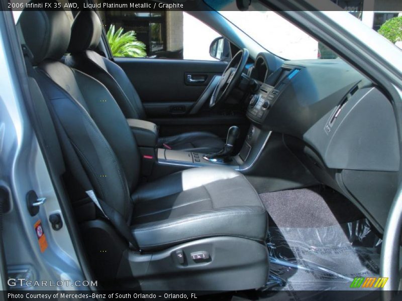 Liquid Platinum Metallic / Graphite 2006 Infiniti FX 35 AWD