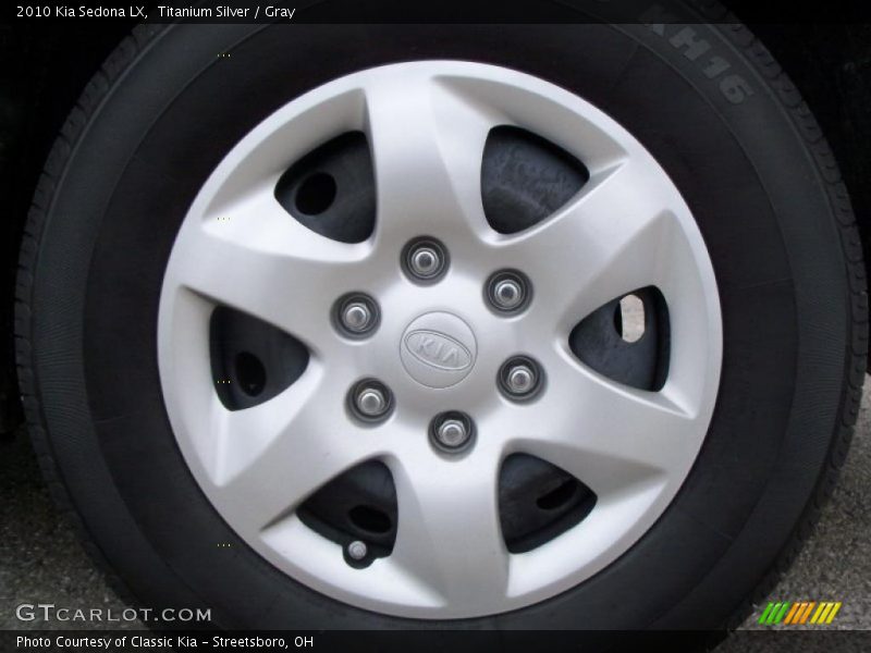Titanium Silver / Gray 2010 Kia Sedona LX