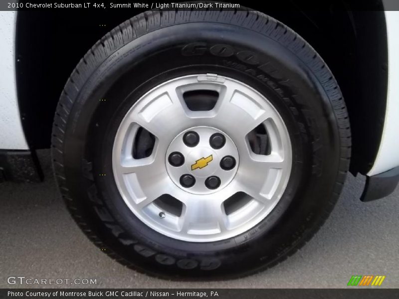 Summit White / Light Titanium/Dark Titanium 2010 Chevrolet Suburban LT 4x4
