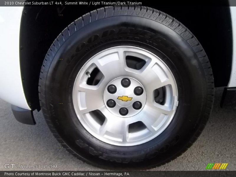 Summit White / Light Titanium/Dark Titanium 2010 Chevrolet Suburban LT 4x4