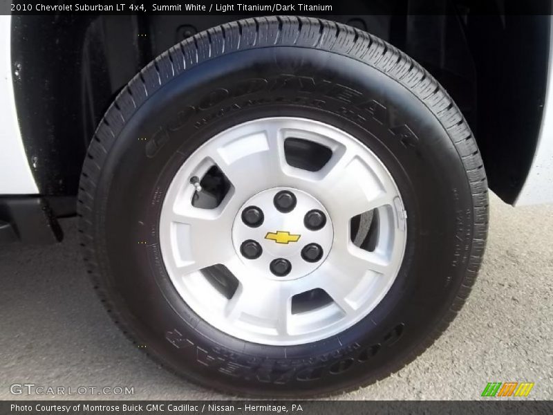 Summit White / Light Titanium/Dark Titanium 2010 Chevrolet Suburban LT 4x4