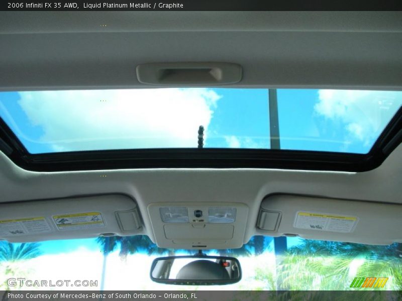 Liquid Platinum Metallic / Graphite 2006 Infiniti FX 35 AWD