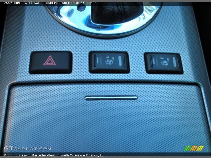 Liquid Platinum Metallic / Graphite 2006 Infiniti FX 35 AWD