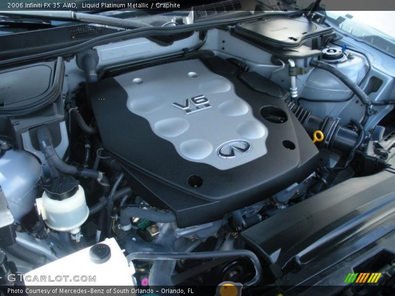 Liquid Platinum Metallic / Graphite 2006 Infiniti FX 35 AWD