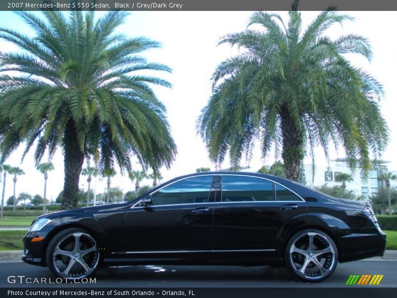  2007 S 550 Sedan Black