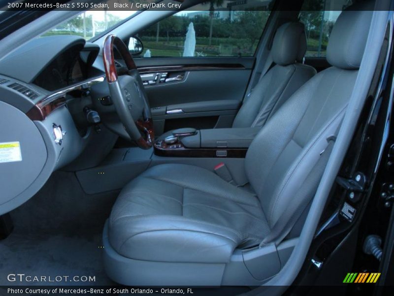  2007 S 550 Sedan Grey/Dark Grey Interior