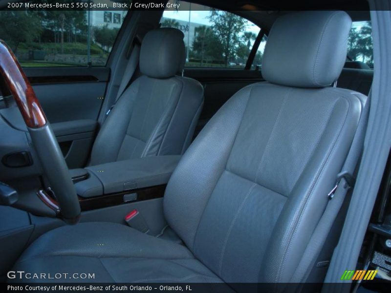  2007 S 550 Sedan Grey/Dark Grey Interior