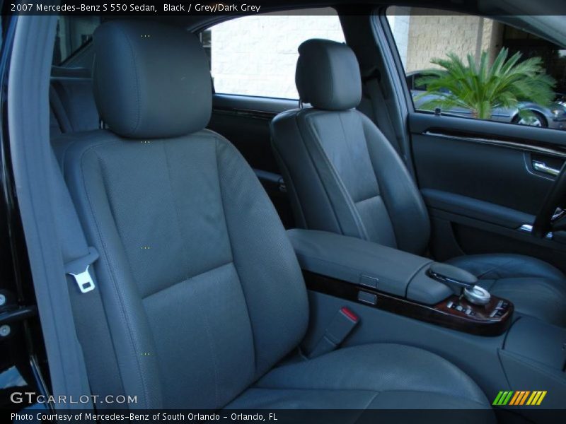  2007 S 550 Sedan Grey/Dark Grey Interior