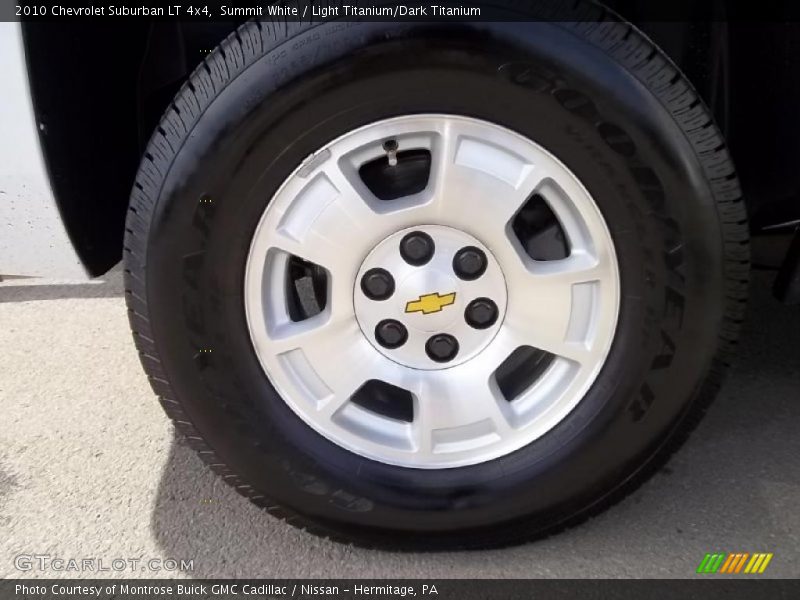 Summit White / Light Titanium/Dark Titanium 2010 Chevrolet Suburban LT 4x4