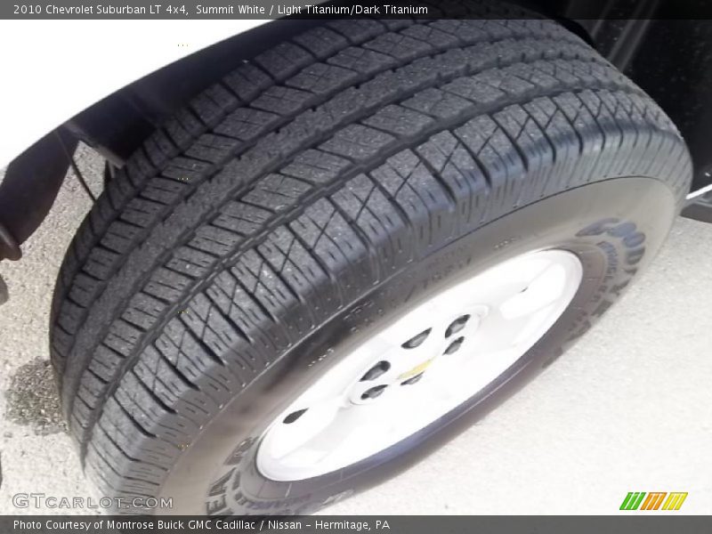 Summit White / Light Titanium/Dark Titanium 2010 Chevrolet Suburban LT 4x4