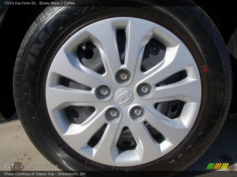 Ebony Black / Coffee 2010 Kia Forte EX