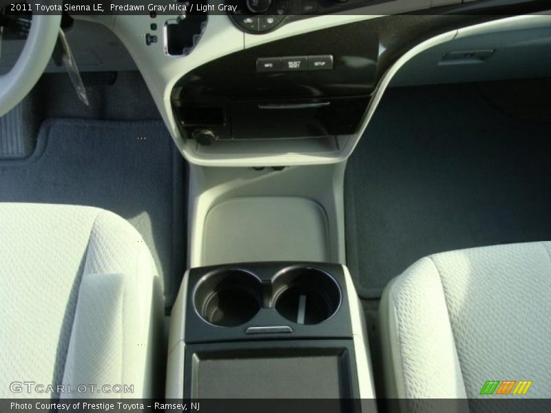 Predawn Gray Mica / Light Gray 2011 Toyota Sienna LE