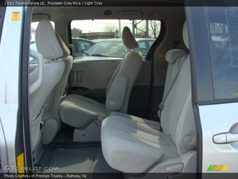 Predawn Gray Mica / Light Gray 2011 Toyota Sienna LE