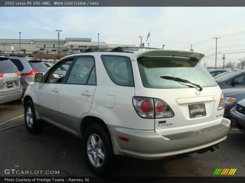 White Gold Crystal / Ivory 2003 Lexus RX 300 AWD