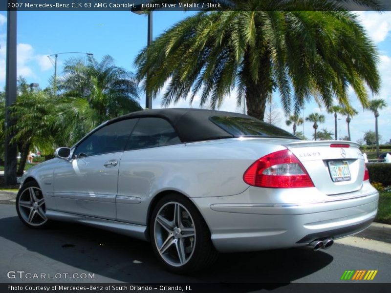  2007 CLK 63 AMG Cabriolet Iridium Silver Metallic