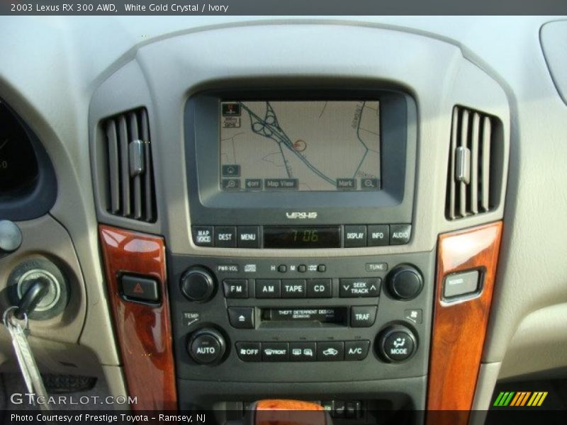 White Gold Crystal / Ivory 2003 Lexus RX 300 AWD