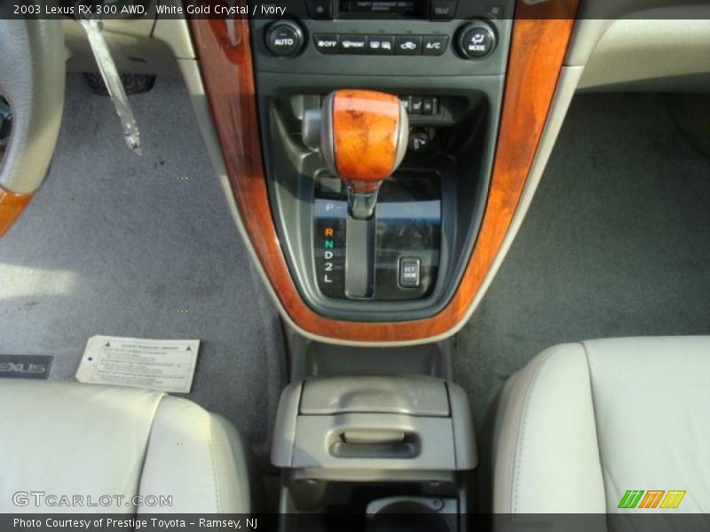 White Gold Crystal / Ivory 2003 Lexus RX 300 AWD