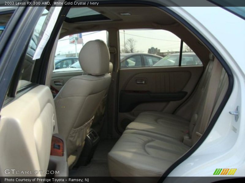 White Gold Crystal / Ivory 2003 Lexus RX 300 AWD