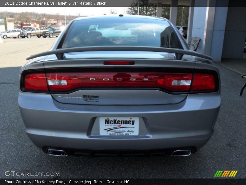Billett Silver Metallic / Black 2011 Dodge Charger Rallye