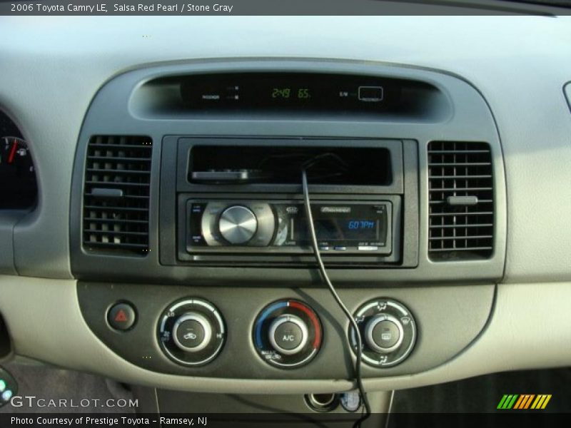 Salsa Red Pearl / Stone Gray 2006 Toyota Camry LE