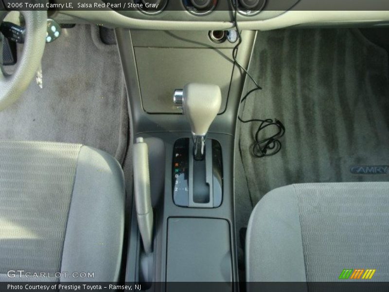 Salsa Red Pearl / Stone Gray 2006 Toyota Camry LE