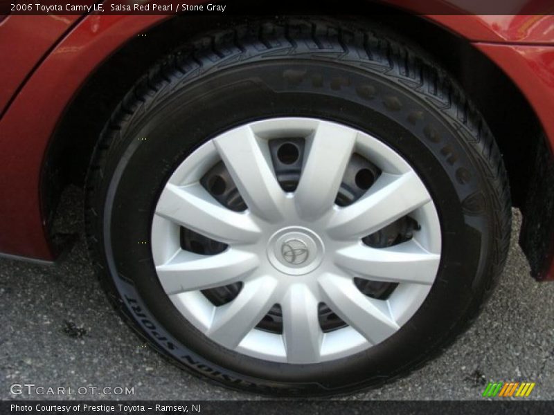 Salsa Red Pearl / Stone Gray 2006 Toyota Camry LE